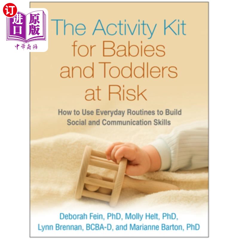 海外直订The Activity Kit for Babies and Toddlers at Risk: How to Use Everyday Routines t 风险婴儿和幼儿的活动工具包