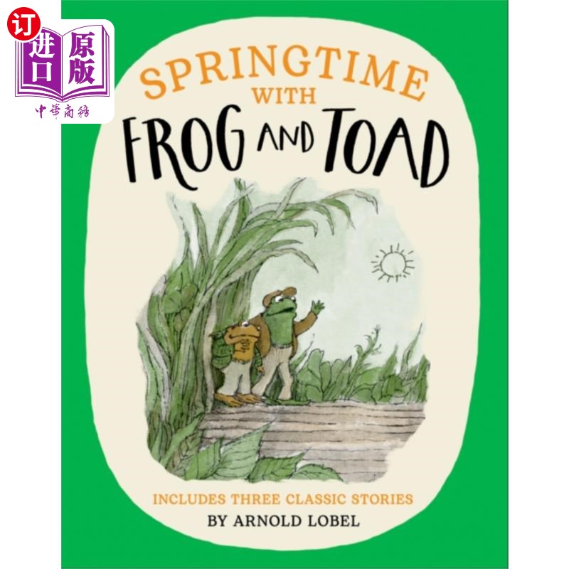 海外直订Springtime with Frog and Toad 青蛙和蟾蜍的春天