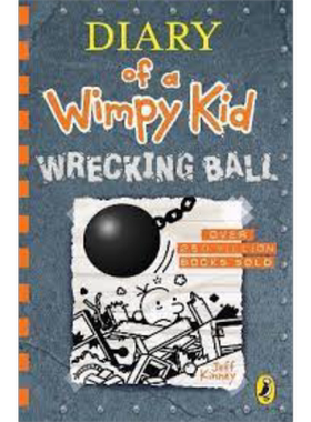 Diary of a Wimpy Kid 14 Wrecking Ball 小屁孩日记14 英国版 平装 英文原版进口儿童小初文学幽默故事章节书【中商原版】