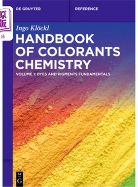 海外直订Handbook of Colorants Chemistry 着色剂化学手册:染料和颜料基础