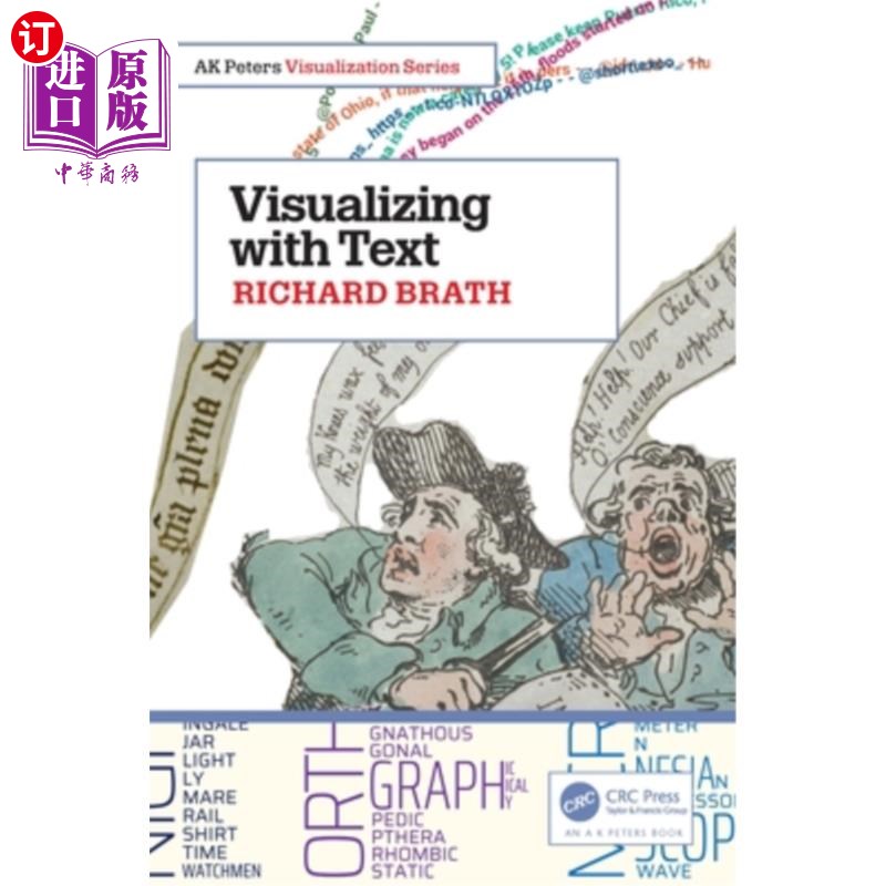 海外直订Visualizing with Text 文本可视化