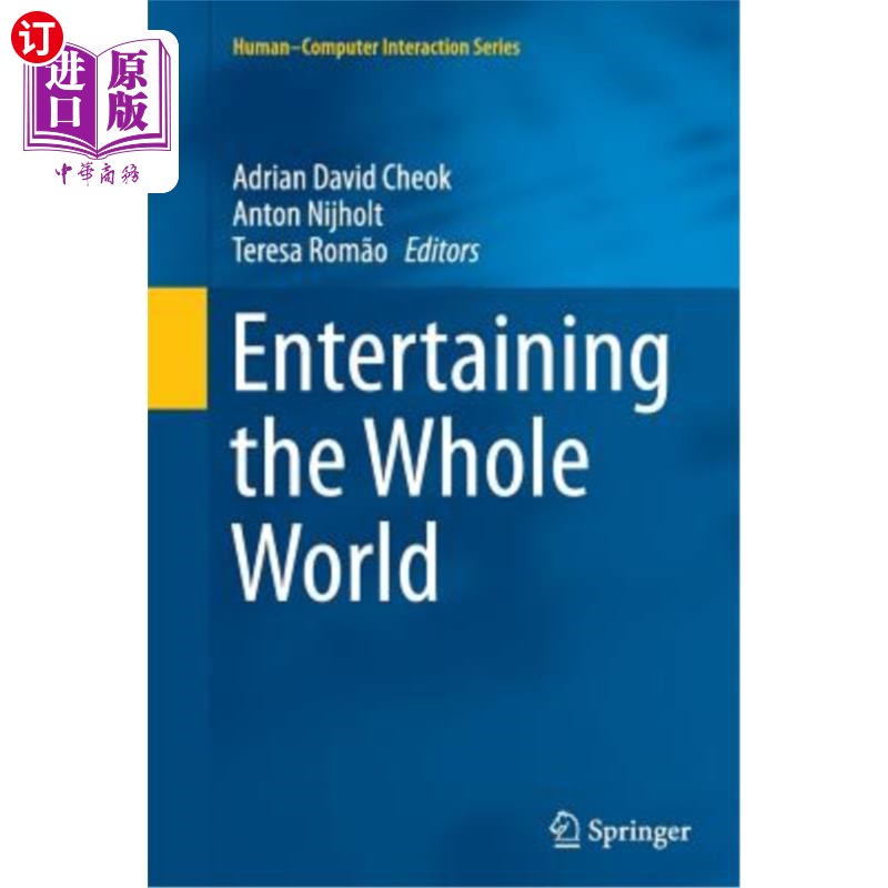 海外直订Entertaining the Whole World 娱乐全世界