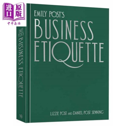 艾米丽 波士商业礼仪 Emily Posts Business Etiquette 英文原版 Lizzie Post 社交人际关系职场商务礼仪【中商原版】