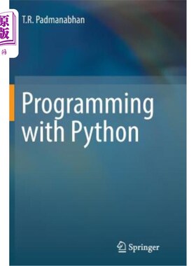 海外直订Programming with Python 用Python编程