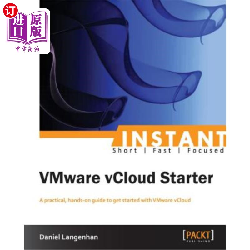 海外直订Instant Vmware Vcloud Starter 即时Vmware Vcloud启动程序