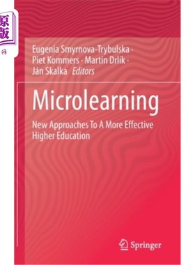 海外直订Microlearning: New Approaches to a More Effective Higher Education 微观学习:更有效高等教育的新途径