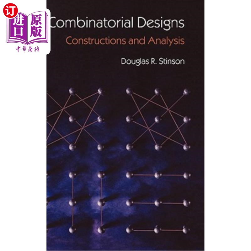 海外直订Combinatorial Designs: Constructions and Analysis 组合设计：构造与分析