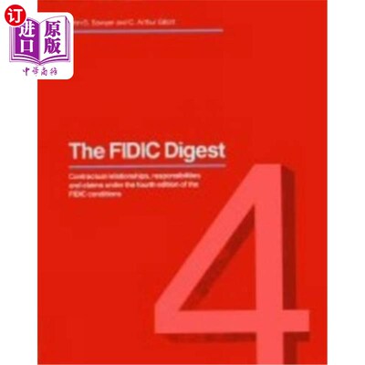 海外直订The Fidic Digest 菲迪克文摘