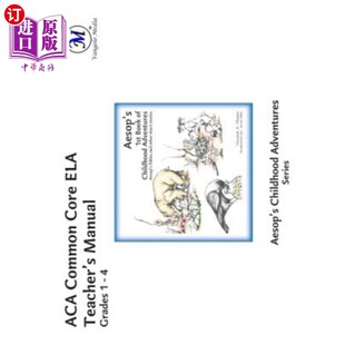 4年级 ELA Manual Grades Core Teacher ACA共同核心ELA教师手册 海外直订ACA Common