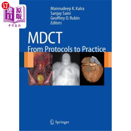海外直订医药图书Mdct: From Protocols to Practice Mdct:从协议到实践