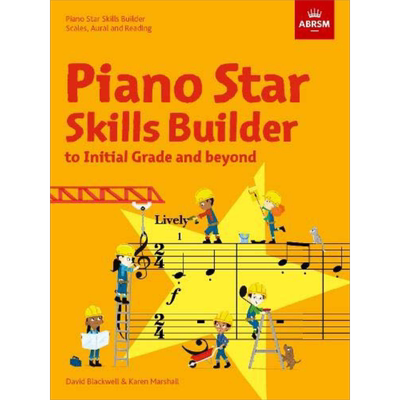 Piano Star: Skills Builder: Scales, Aural and Readin钢琴之星 技能建设者 音阶，听觉和阅读，初始等级及以上【中商原版?