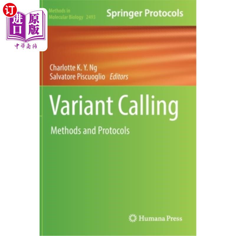 海外直订Variant Calling: Methods and Protocols 变体调用:方法和协议