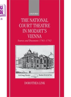 海外直订National Court Theatre in Mozart's Vienna 莫扎特的维也纳国家宫廷剧院