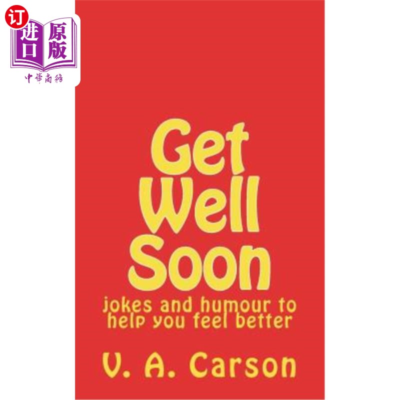 海外直订get well soon: jokes and humour to help you feel better