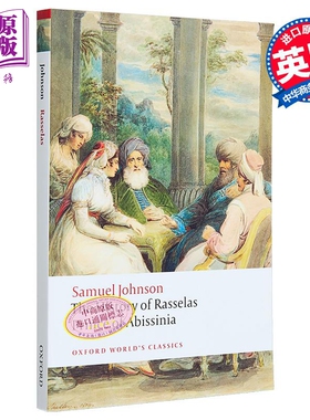拉赛拉斯王子漫游记 塞缪尔 牛津世界经典系列 英文原版 The History of Rasselas Prince of Abissinia【中商原版】