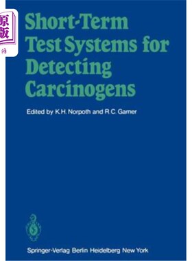 海外直订医药图书Short-Term Test Systems for Detecting Carcinogens 检测致癌物的短期测试系统