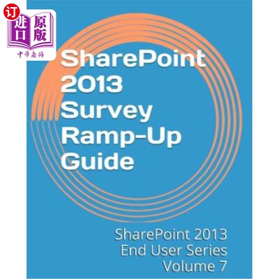海外直订SharePoint 2013 Survey Ramp-Up Guide SharePoint 2013调查升级指南