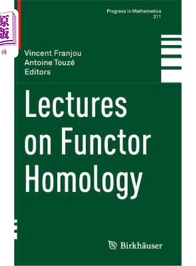 海外直订Lectures on Functor Homology 函子同调讲座