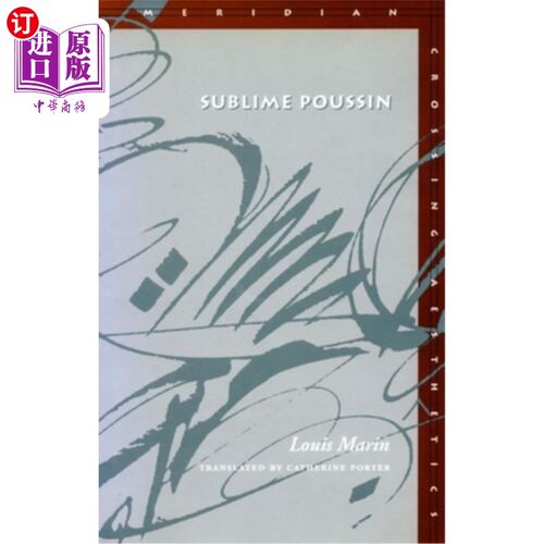 海外直订Sublime Poussin 崇高的普桑