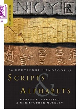 海外直订The Routledge Handbook of Scripts and Alphabets 罗特利奇脚本和字母表手册
