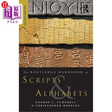 海外直订The Routledge Handbook of Scripts and Alphabets 罗特利奇脚本和字母表手册