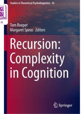 海外直订Recursion: Complexity in Cognition 递归：认知的复杂性