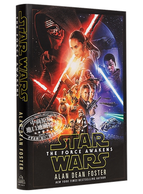 现货 【中商原版】星球大战：原力觉醒 英文原版 Star Wars The Force Awakens 精装 卢卡斯 科幻战争