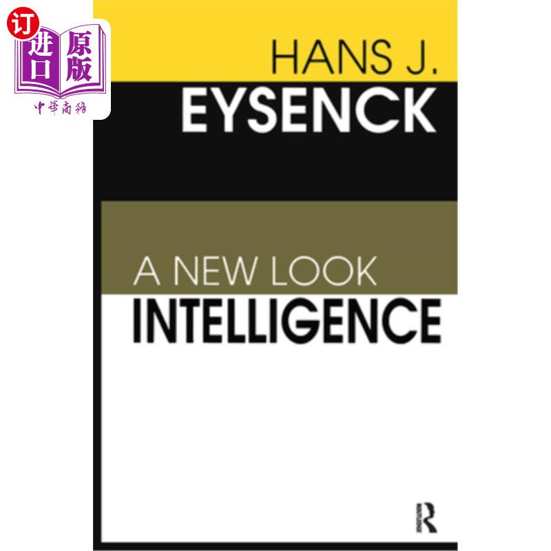 海外直订Intelligence: A New Look 《智力:新面貌