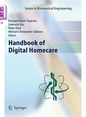 海外直订医药图书Handbook of Digital Homecare 数字家庭护理手册