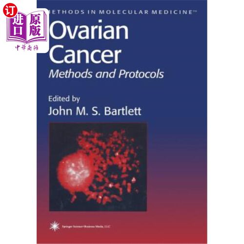 海外直订医药图书Ovarian Cancer: Methods and Protocols 卵巢癌：方法和方案