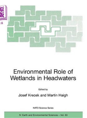 海外直订Environmental Role of Wetlands in Headwaters 上游湿地的环境作用