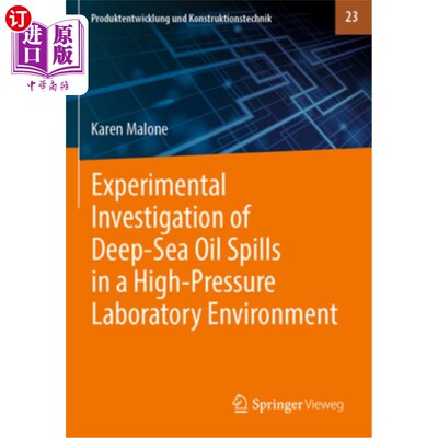 海外直订Experimental Investigation of Deep‐sea Oil Spills in a High‐pressure Experiment