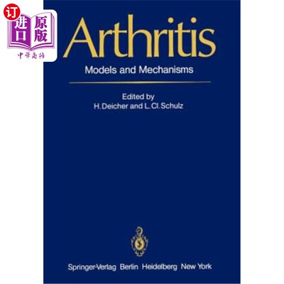 海外直订医药图书Arthritis: Models and Mechanisms 关节炎：模型与机制