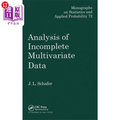海外直订Analysis of Incomplete Multivariate Data 不完全多元数据分析