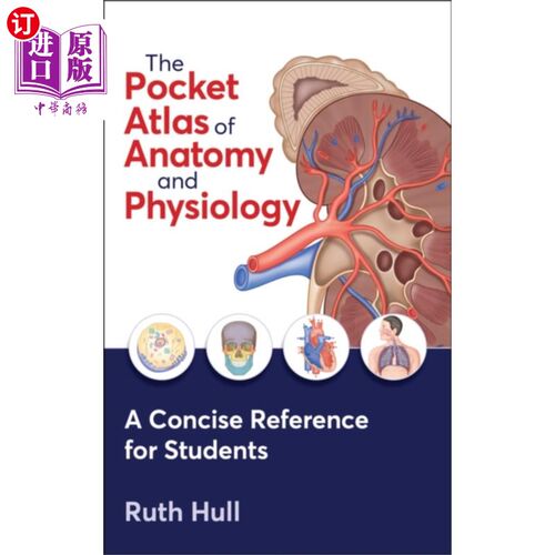海外直订医药图书Pocket Atlas of Anatomy and Physiology 解剖和生理学袖珍地图集
