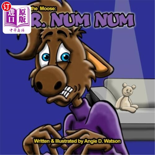 海外直订Girlcow The Moose: Mr. Num Num 母鹿：纳姆先生