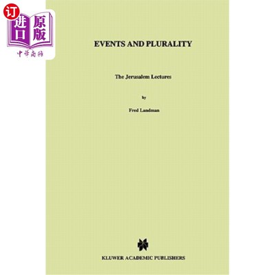 海外直订Events and Plurality: The Jerusalem Lectures 事件与多元：耶路撒冷讲座
