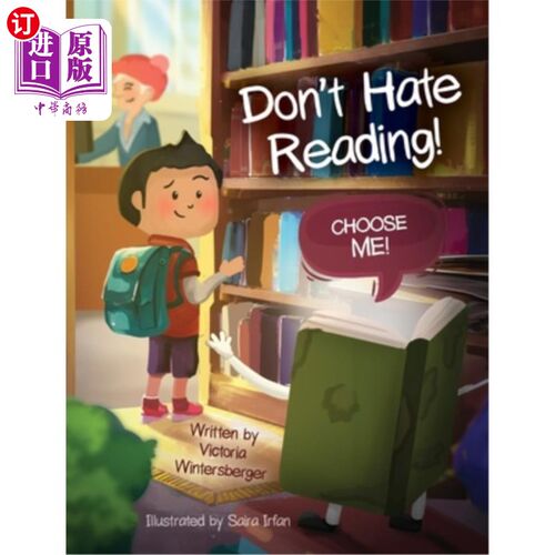 海外直订Don't Hate Reading! Choose Me! 不要讨厌阅读！选我吧！