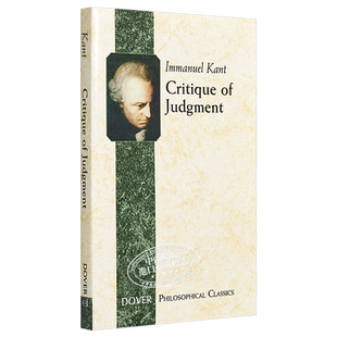 康德 判断力批判 英文原版 Critique of Judgement 西方哲学 Immanuel Kant【中商原版】