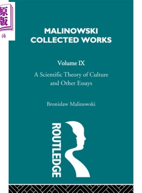 现货 文化论 豆瓣高分 英文原版 A Scientific Theory of Culture and Other Essays 1944 Malinowski【中商原版】