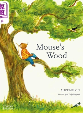 Mouses Wood : A Year in Nature 森林里的一年(平装) 英文原版 进口图书 儿童绘本 动物故事图画书 自然四季读物【中商原版?
