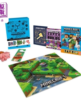 我的世界 终极冒险礼盒 探索者指南 活动手册 英文原版 MC游戏周边书 Minecraft Ultimate Adventure Gift Box Mojang AB