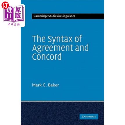海外直订The Syntax of Agreement and Concord 协定与协和的语法