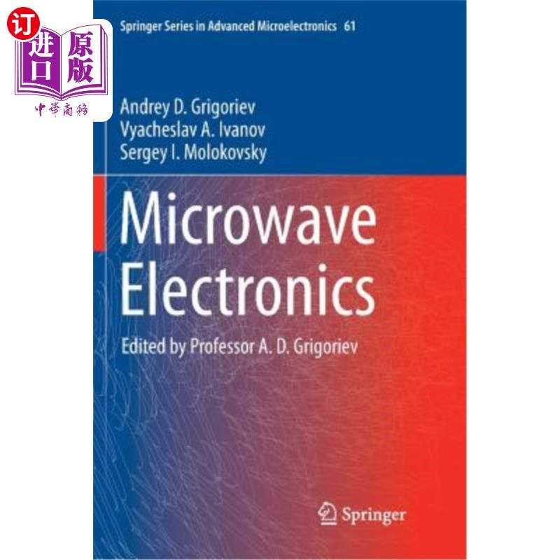 海外直订microwave electronics 微波电子产品