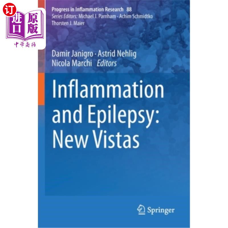海外直订医药图书Inflammation and Epilepsy: New Vistas 炎症和癫痫:新前景