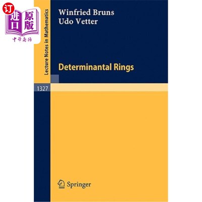 海外直订Determinantal Rings 行列式环