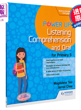 新加坡教辅Hodder Listening Comprehension and Oral Primary 5 小学五年级英语听力理解和口语 英文原版 含音频【中商原版?