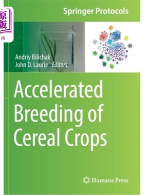 海外直订Accelerated Breeding of Cereal Crops 谷物作物的育种