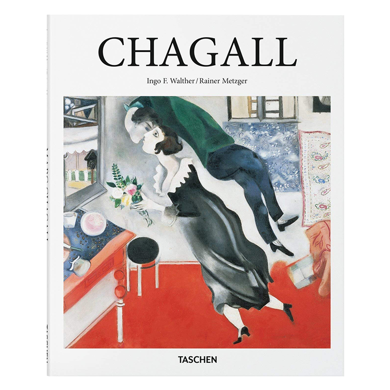 Chagall 进口艺术 夏加尔 艺术大师 超现实 野兽派画集画册Taschen Basic Art基础艺术系列【中商原版】