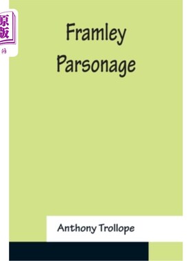 海外直订Framley Parsonage 弗拉姆利牧师住宅